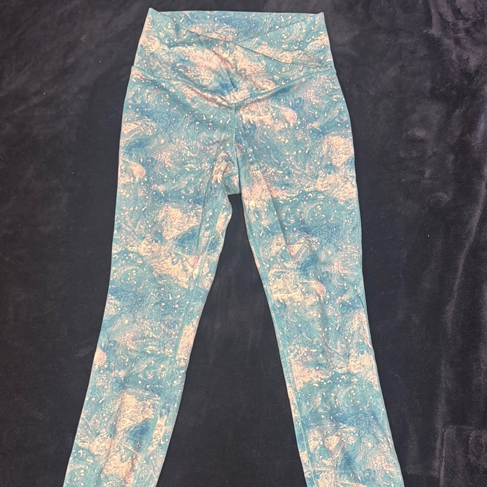 Juicy Couture Blue and White womens Leggings